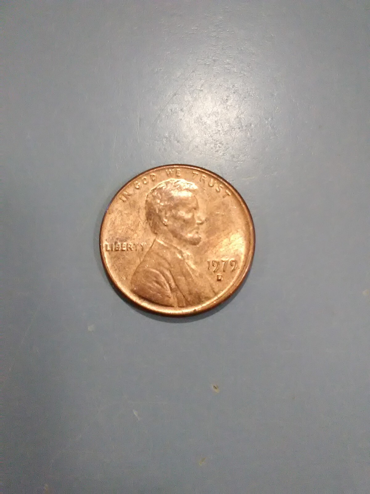 1979-D Lincoln Memorial Penny! 95% Copper! Above Average Circulated! Nice!**#656