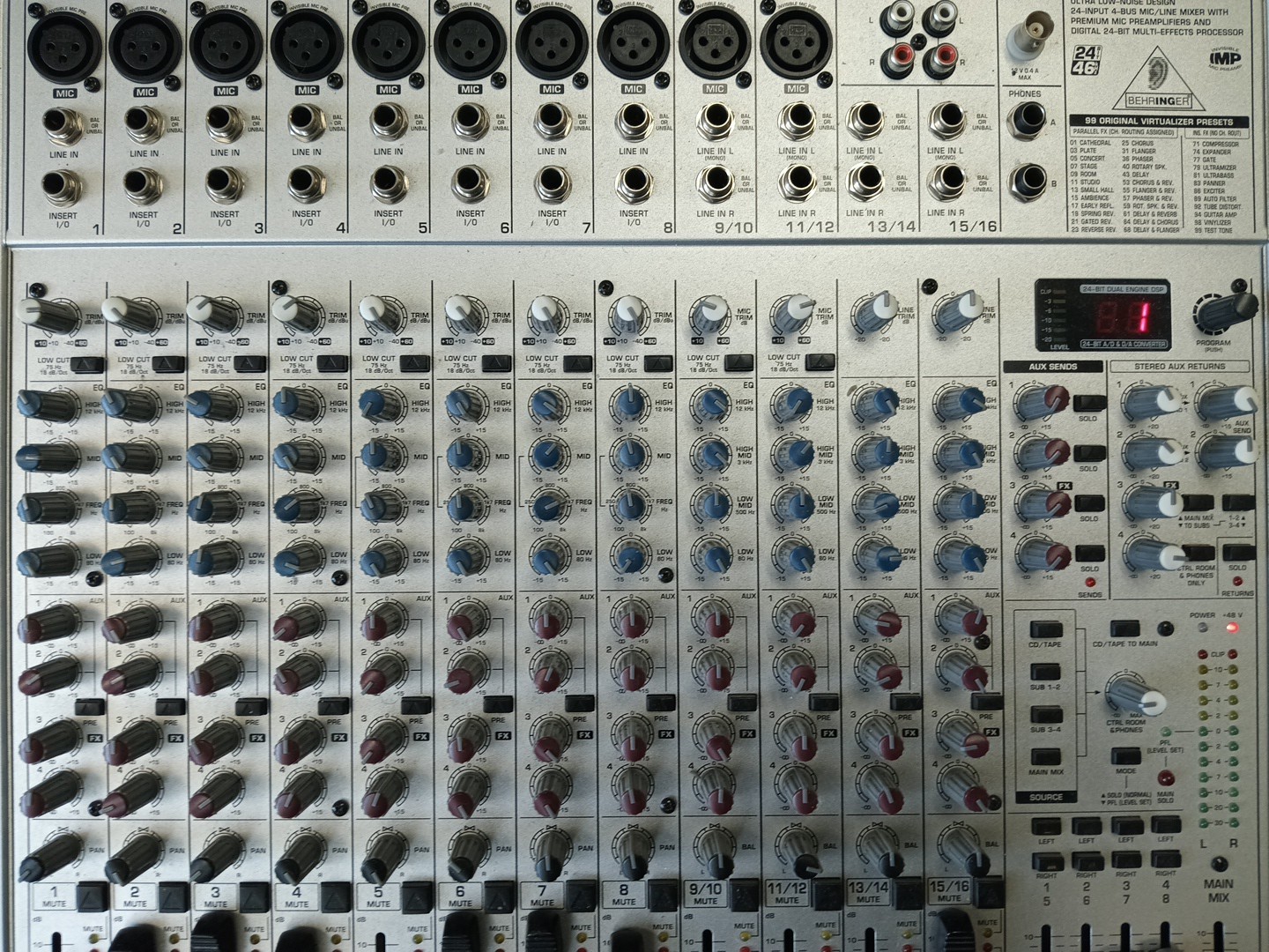 Behringer UB2442FX-PRO Mixing Console