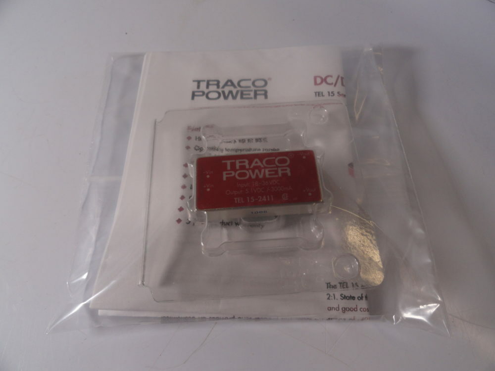 Traco Power TEL 15-2411 DC/DC Converter - Free US Shipping