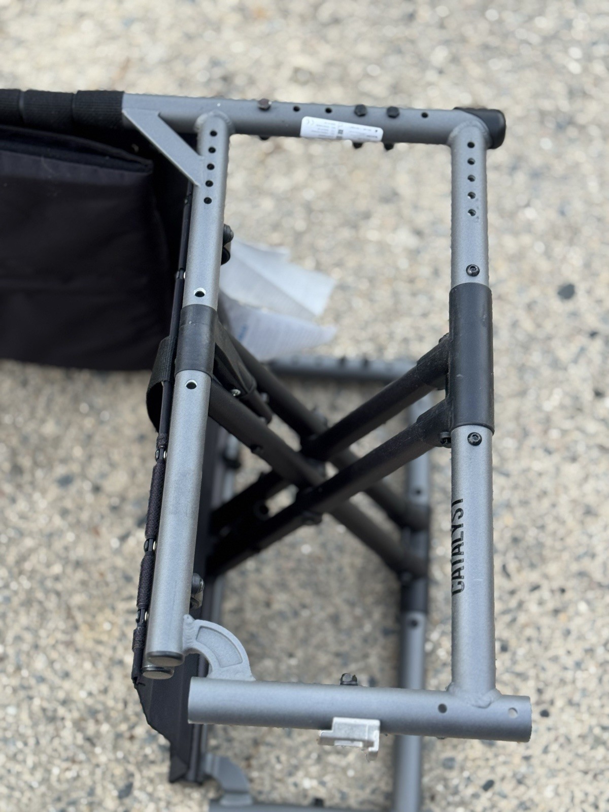 KI mobility Catalyst 5VX wheelchair Frame 18” Wide x 17” Deep