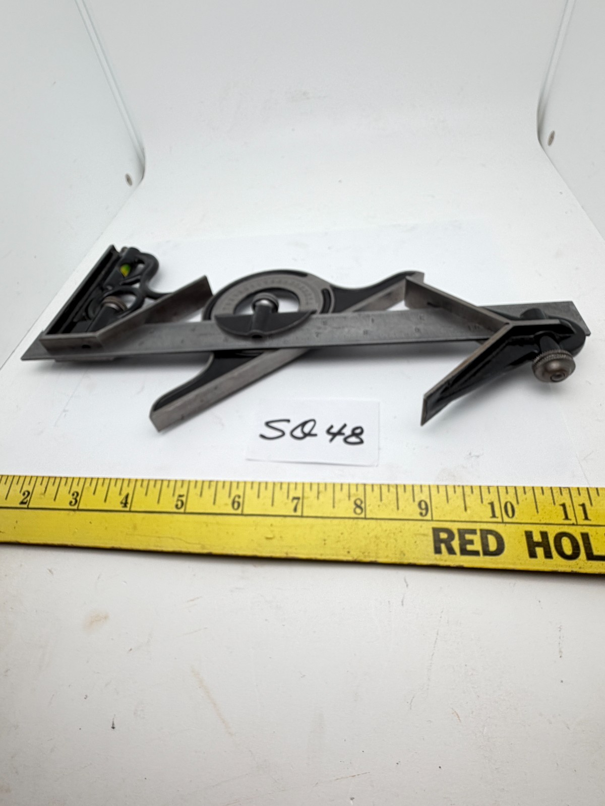 Preowned 12" UNION TOOL Co. Combination Square & Centrefinder Machinists