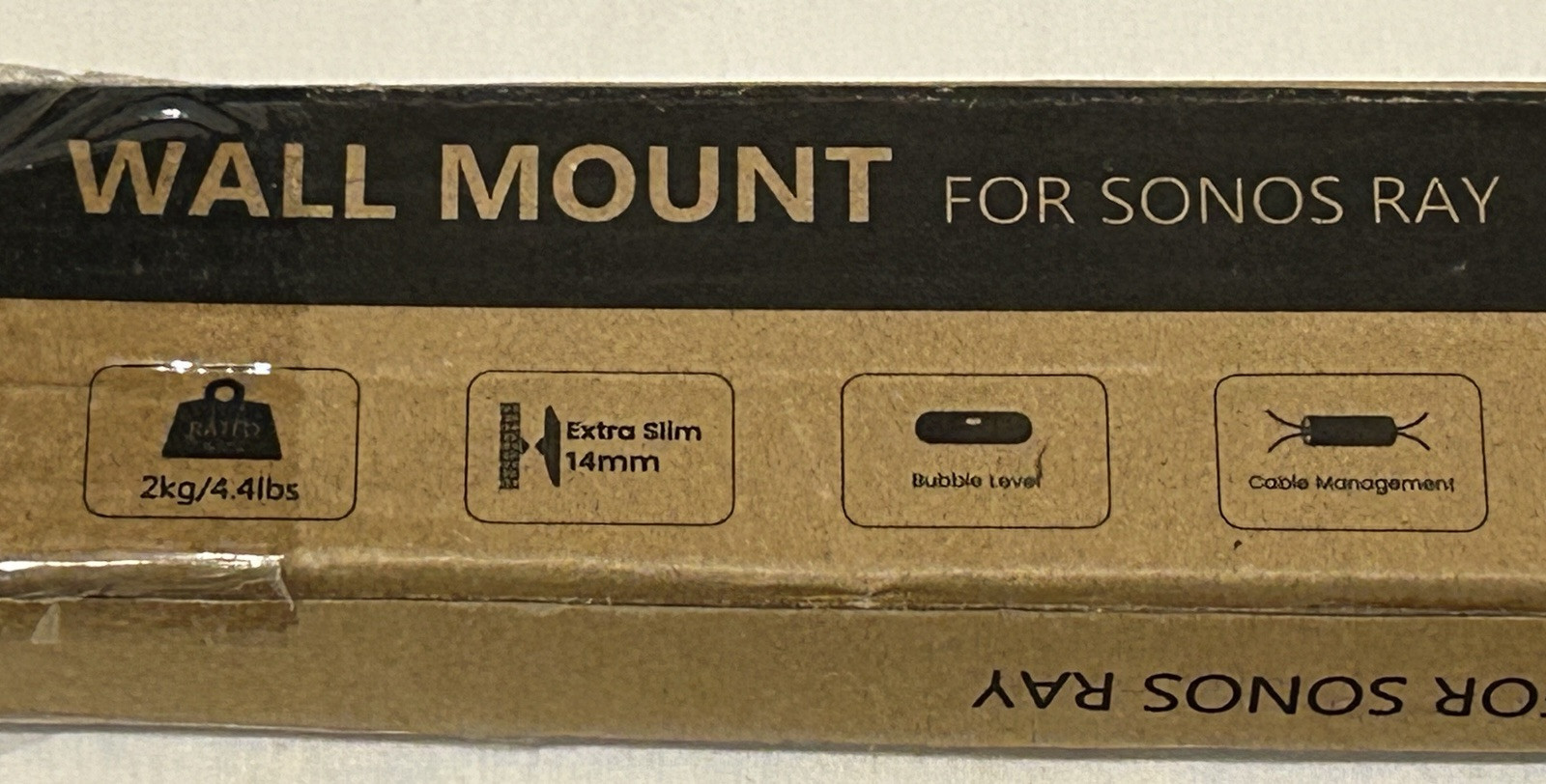 Wall Mount For Sonos Ray WALI SON004-B MOUNT ONLY