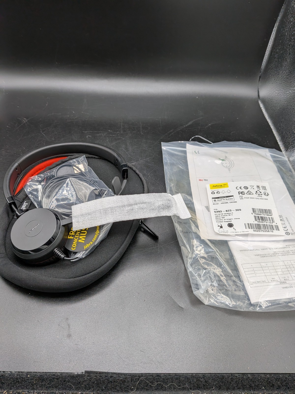 Jabra Evolve 30 II Headset GSA5393-823-309 Black Brand New