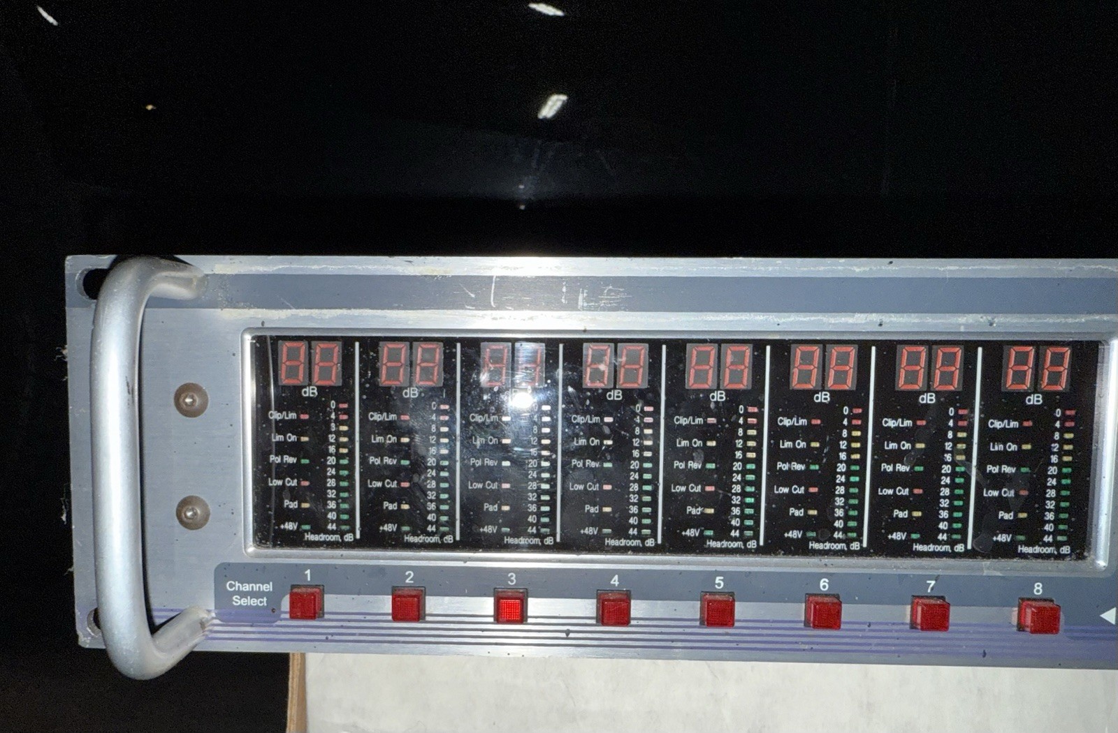 Aphex Model 1788A 8 Channel Microphone Preamp with Digital Output Card