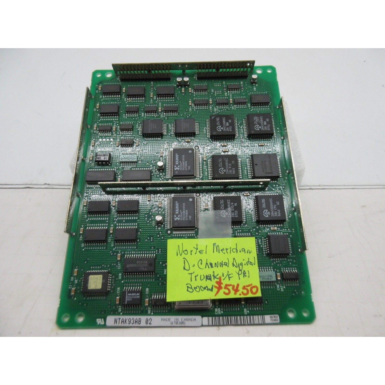 Nortel Meridian NTAK93AB D-Channel PRI Card