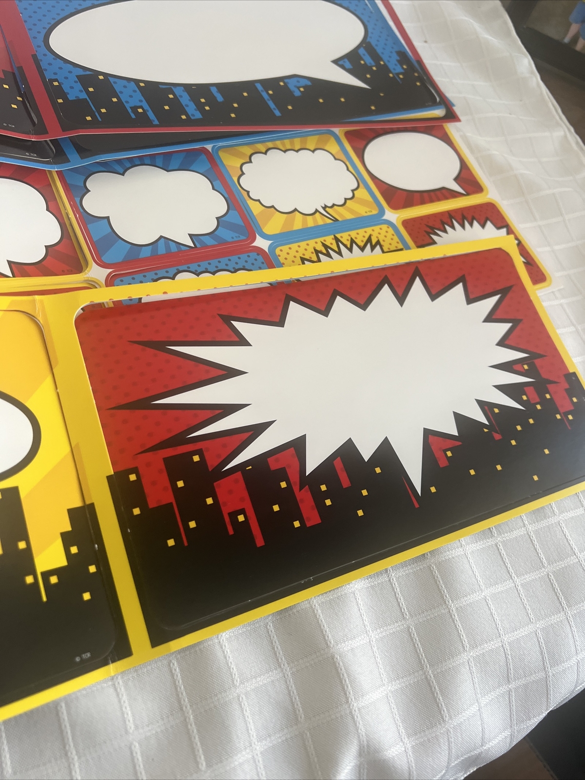 Teacher Created Resources Calling All Superheroes Mini Bulletin Board Set