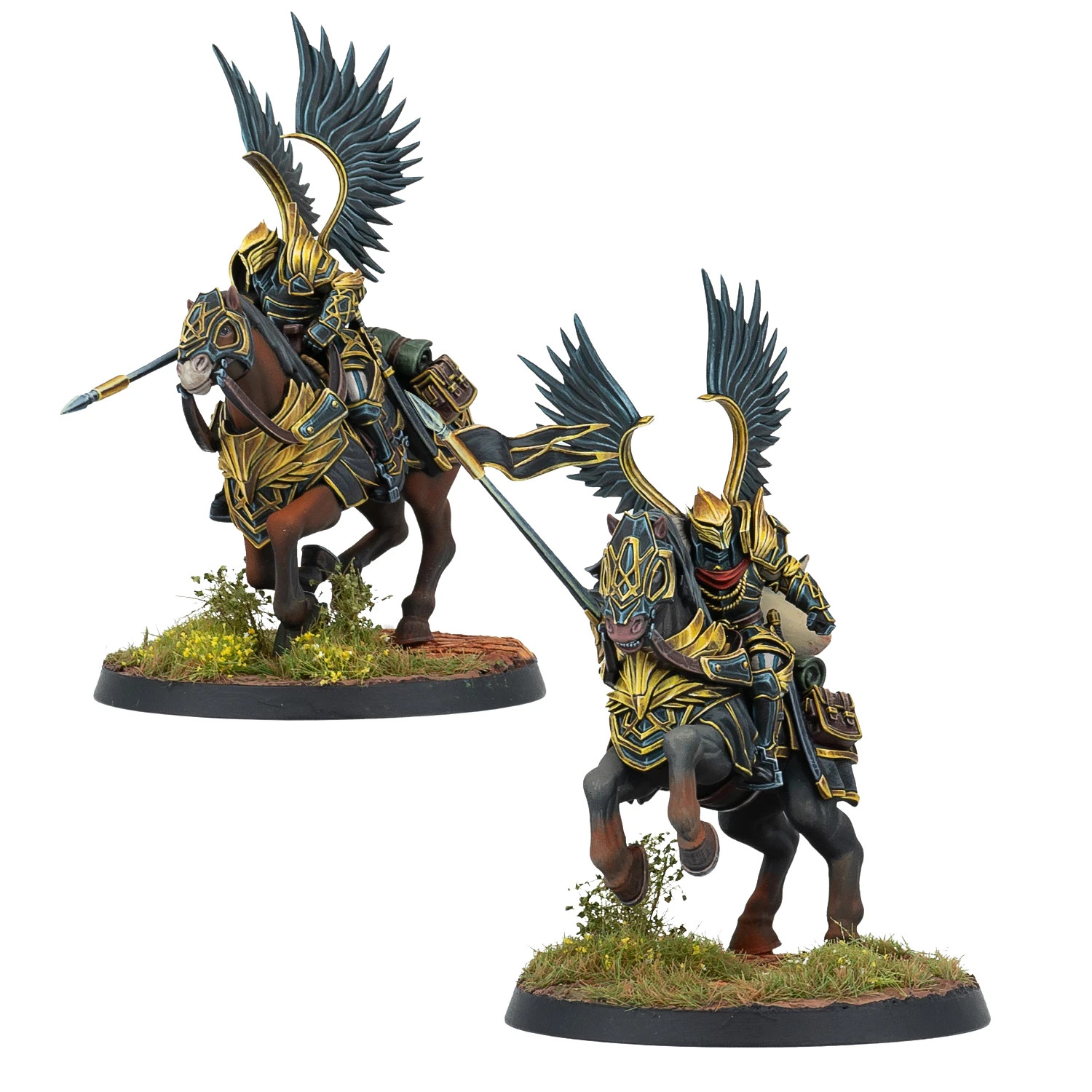 Hegemony - BLACK  ANGELS - Cavalry - WARCROW - Corvus Belli - New