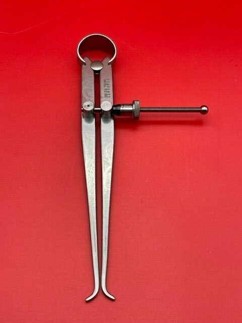 Starrett 73B-6 Yankee Spring-Type Inside Caliper, 6" Size, Spring Nut IN STOCK