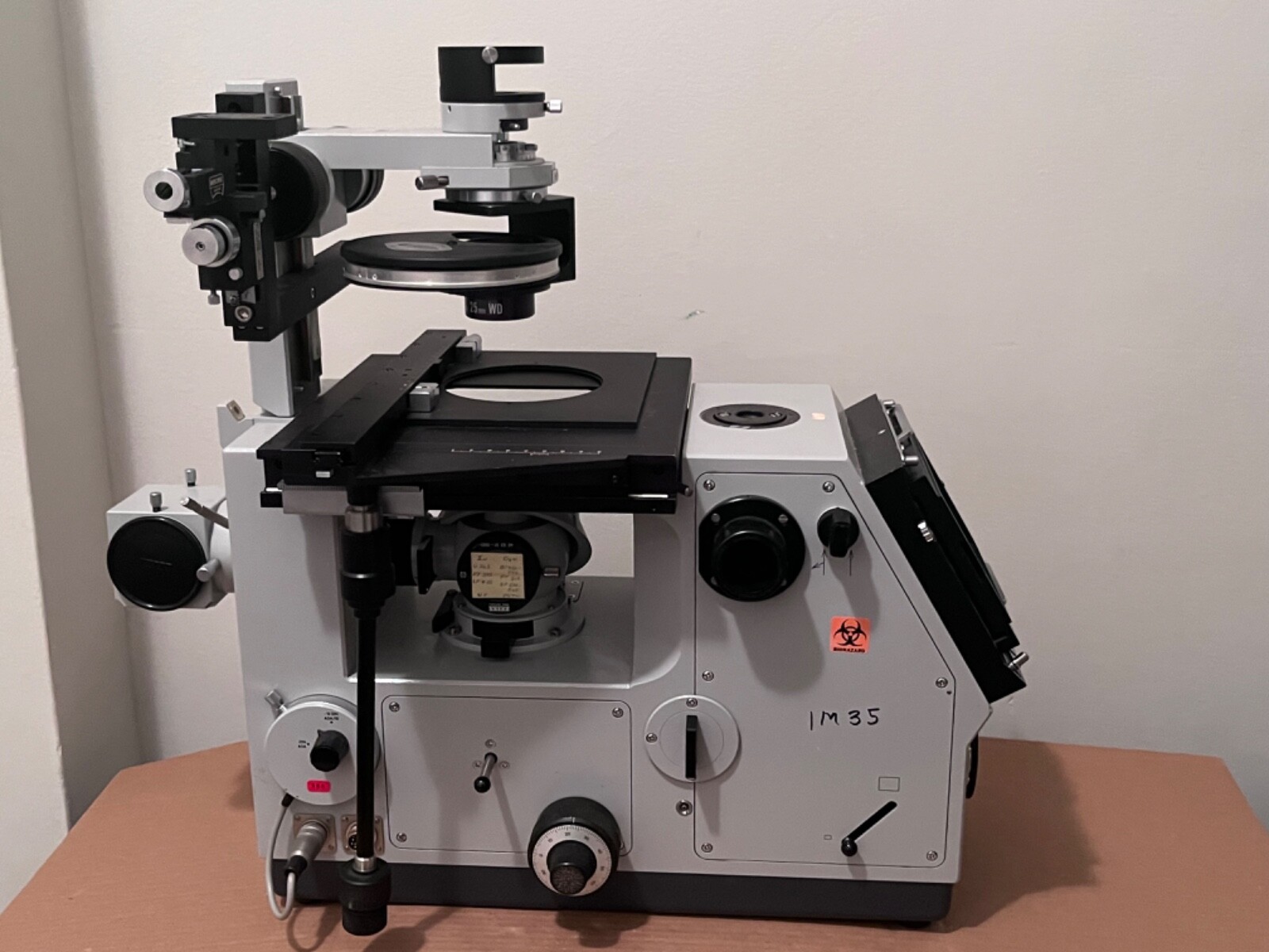 For Parts/Repair Carl Zeiss IM35 Inverted Microscope Zeiss 471705-9901