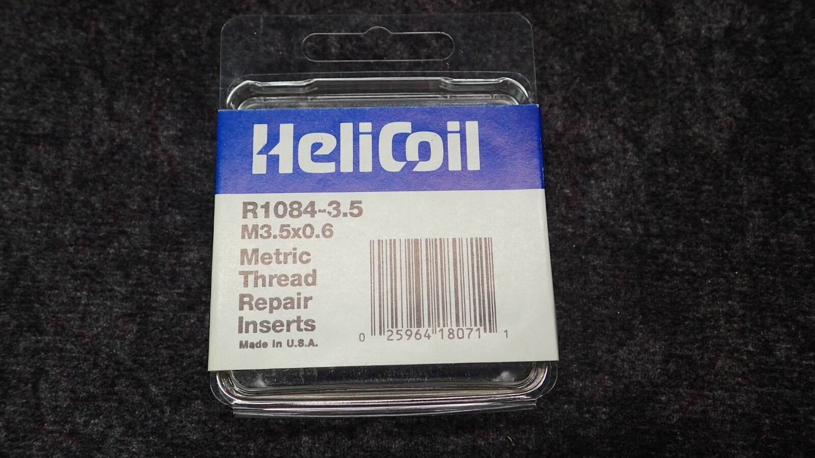 Helicoil Part R1084-3.5, M3.5 X 0.6 METRIC Thread Repair Inserts 12 COILS BN153