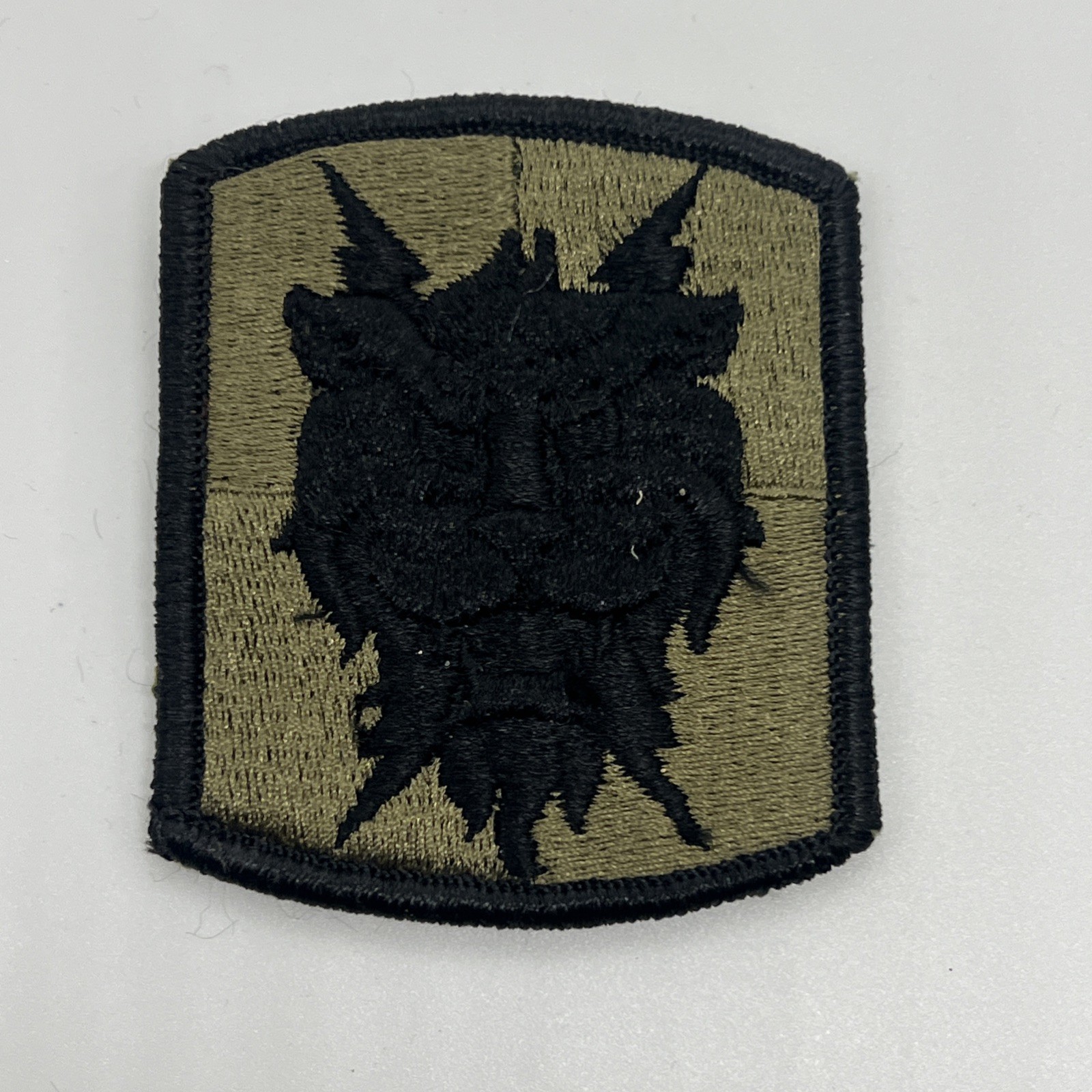 MILITARY PATCH US ARMY OCP MULTICAM HOOK & LOOP US ARMY 35TH SIGNAL BRIGADE
