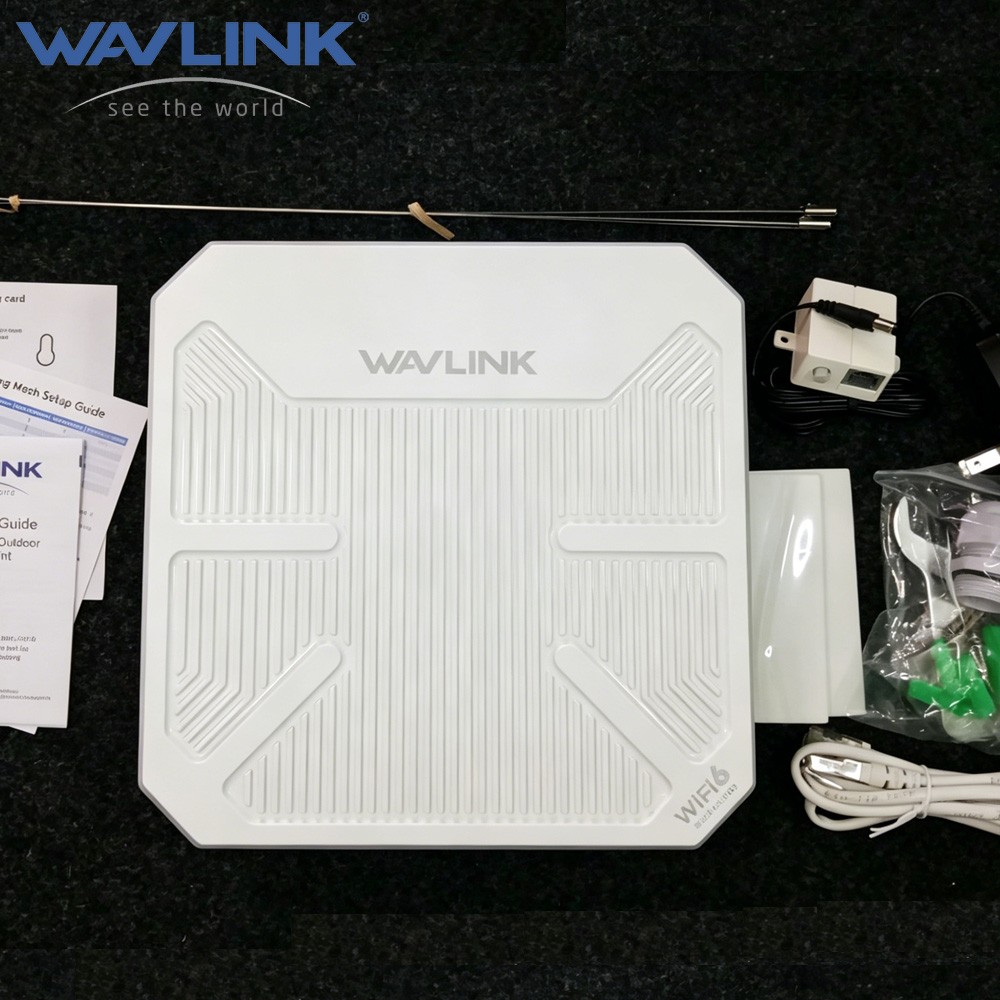 WAVLINK AX3000 WiFi 6 Extender WiFi Mesh Outdoor Long Range WIFI Bridge 3KM PtP