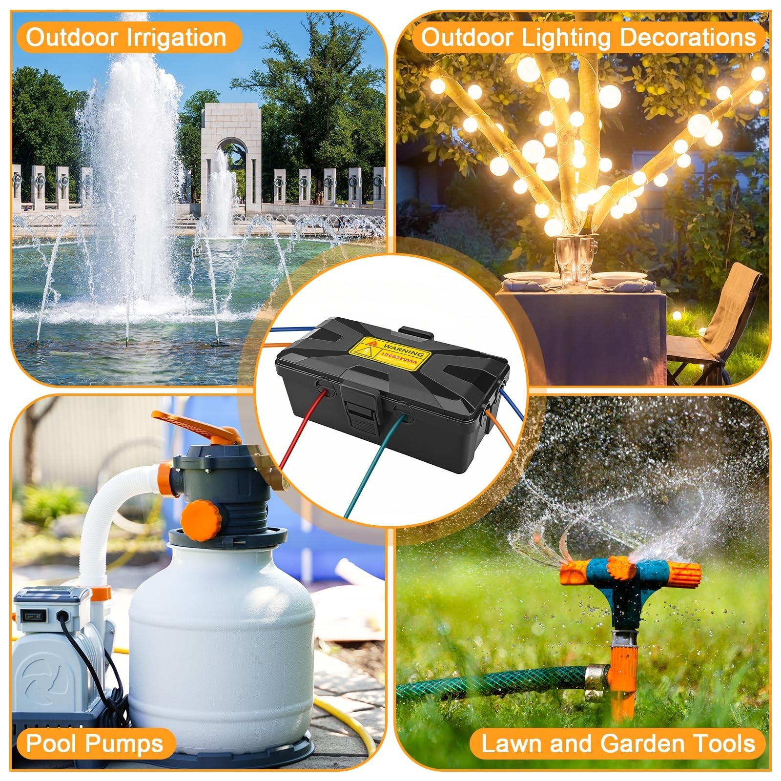 Preciva Medium Waterproof Electrical Connection Box (10.2 * 5.9 * 3.5 inch), ...