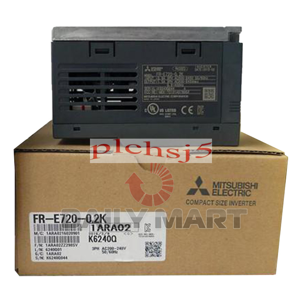 New In Box MITSUBISHI FR-E720-0.2K Inverter