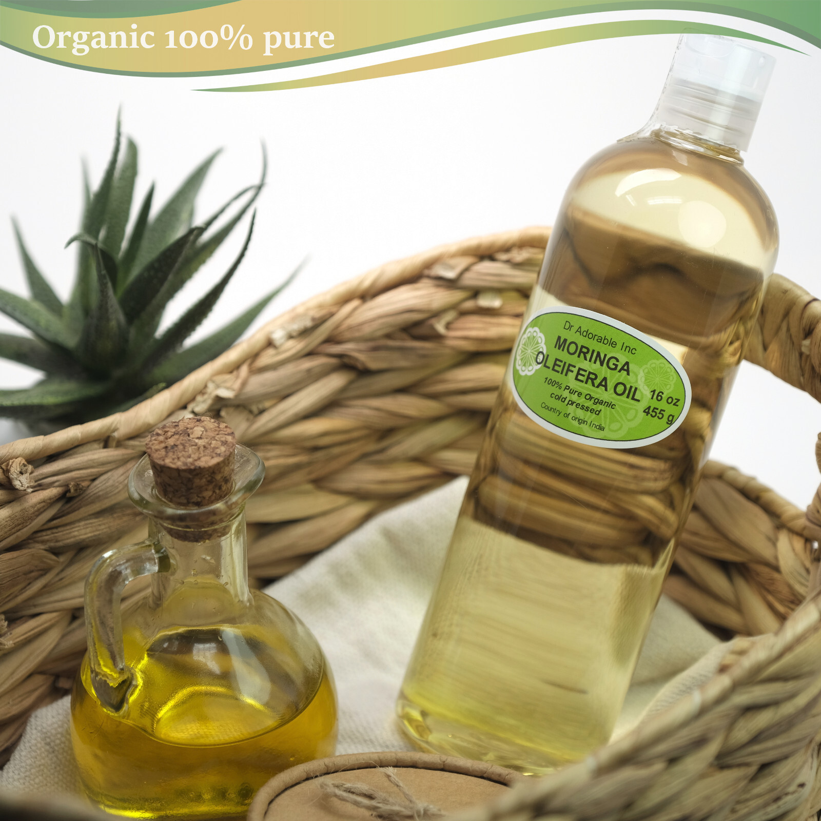 48 Oz Premium Pure Organic Cold Pressed Best Fresh Moringa Oil Multi Purpose