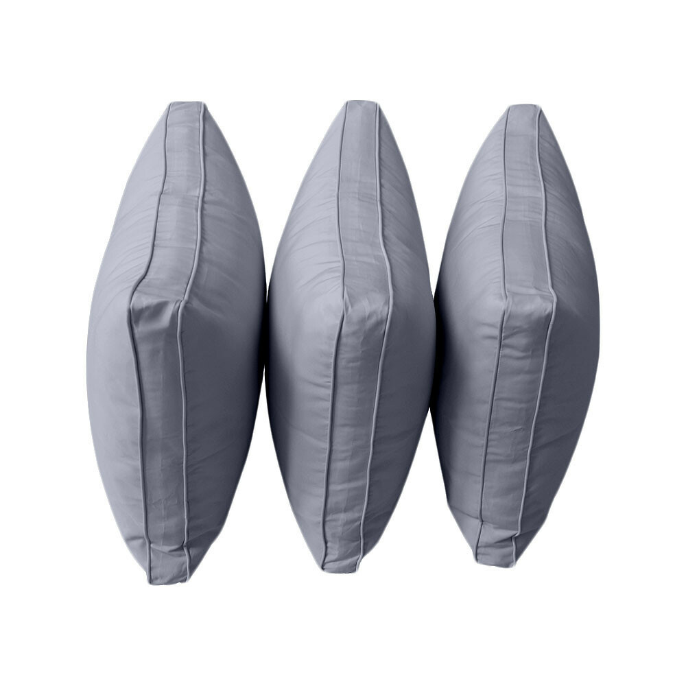 |SLIPCOVER ONLY| S3 Outdoor Bolster Backrest Pillow Covers Same Piped Crib AD001