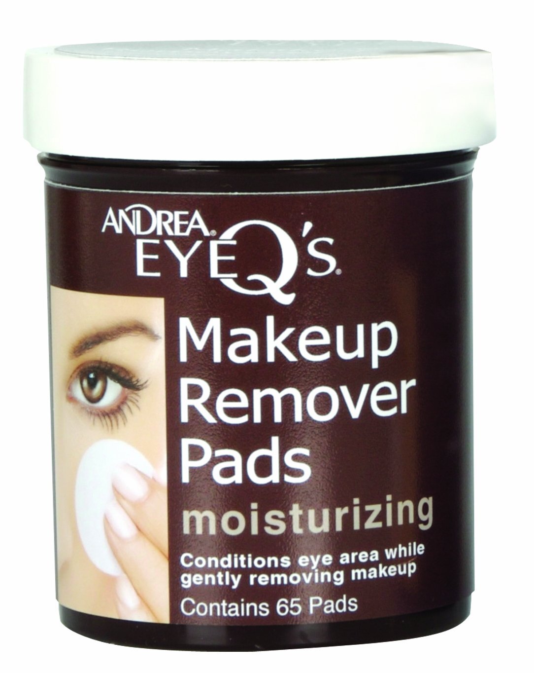 Eye Qs Moisturizing Eye Makeup Remover Pads 65‑Count 3‑Pack