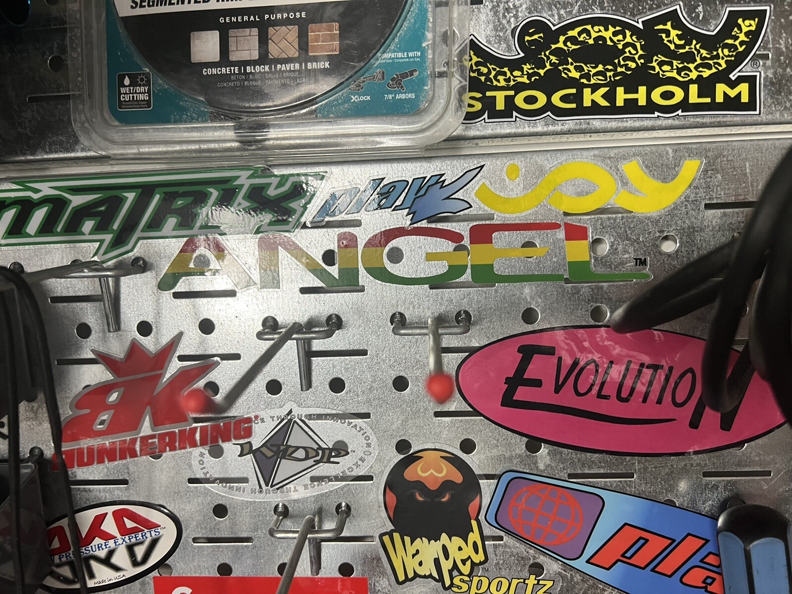 KAPP Cocker Matrix DM3 Paintball Sticker Sheet, New Oldstock