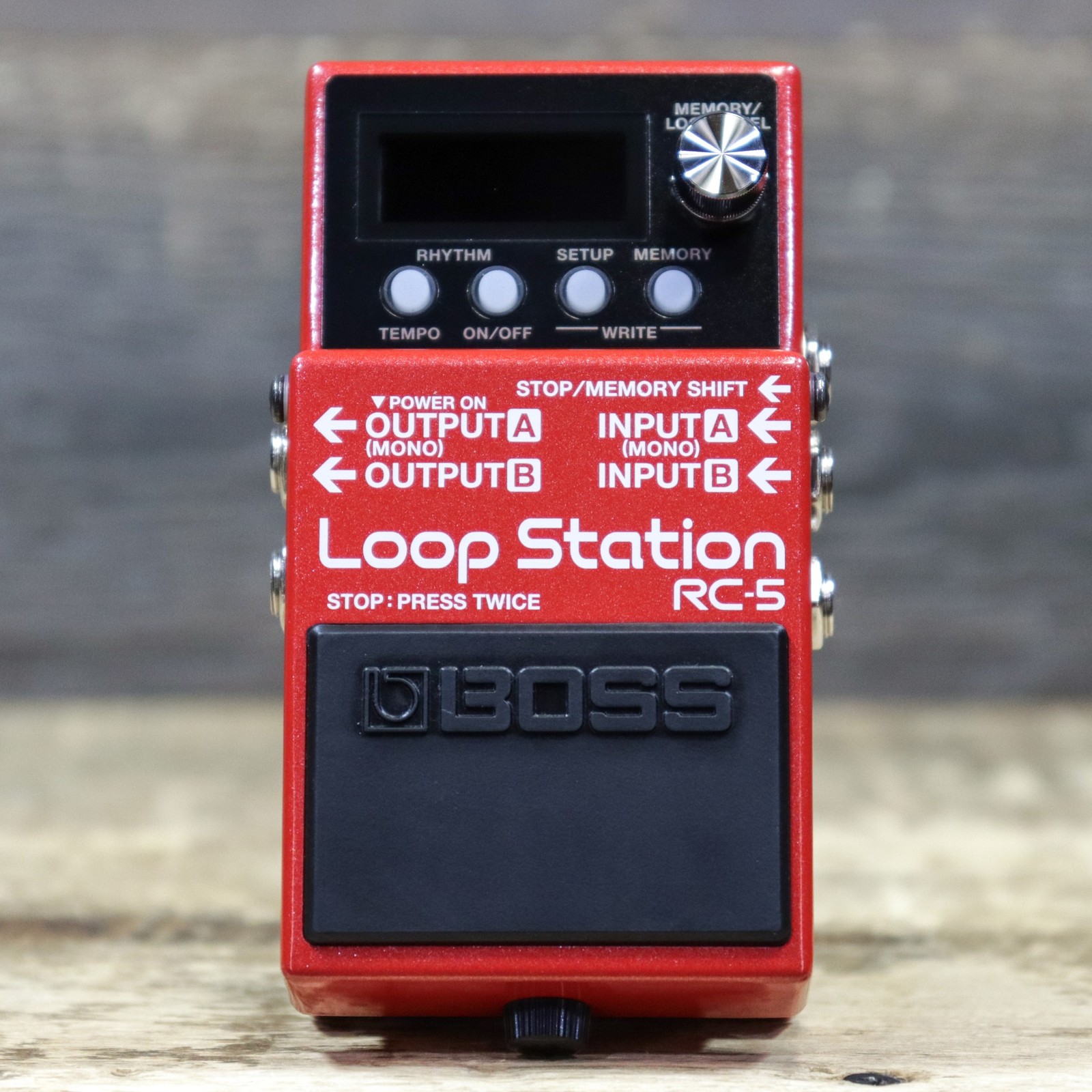 Boss RC-5 Loop Station Class-Leading Sound Quality Stereo Looper Effect Pedal