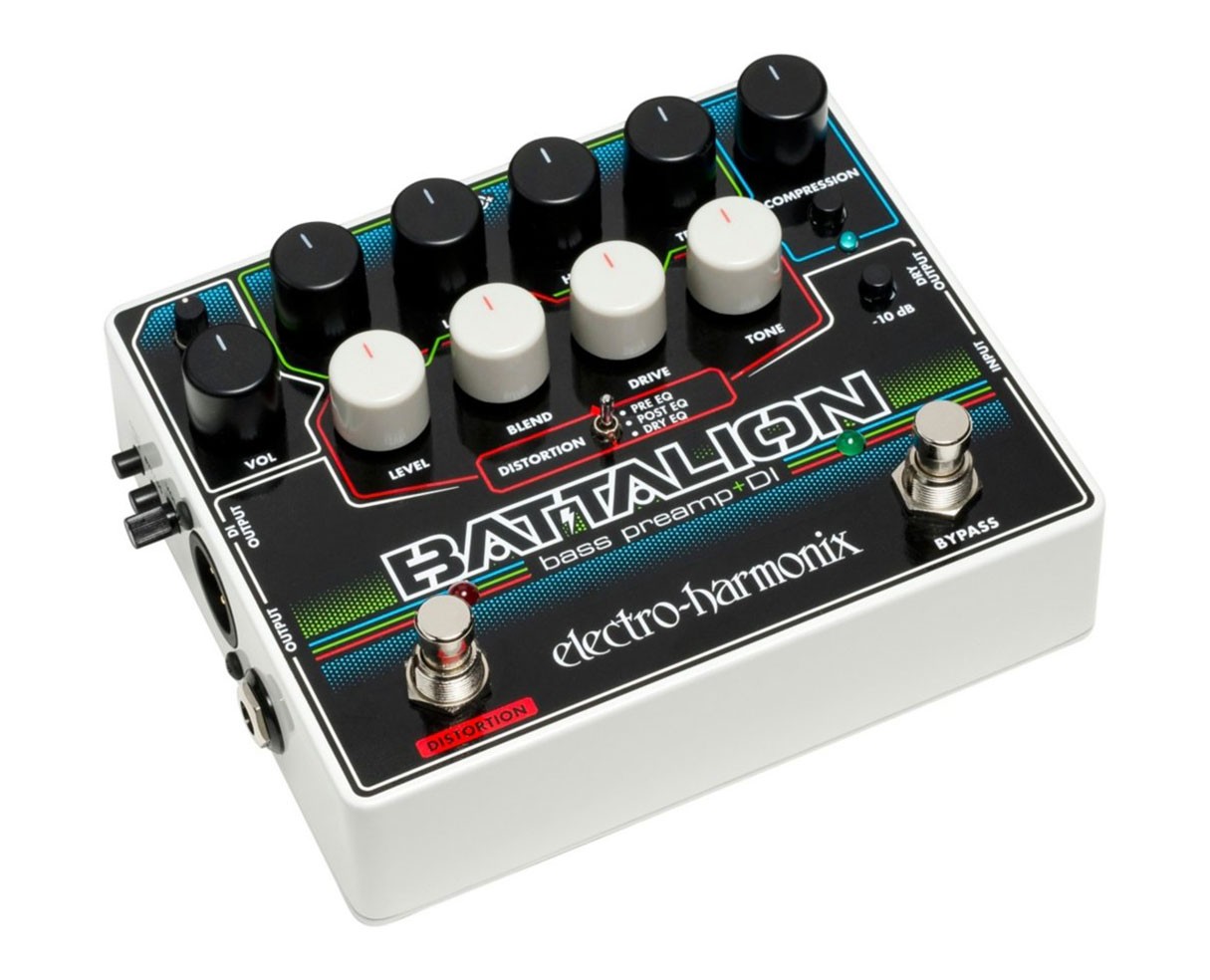Electro-Harmonix Battalion Bass Preamp/DI Pedal