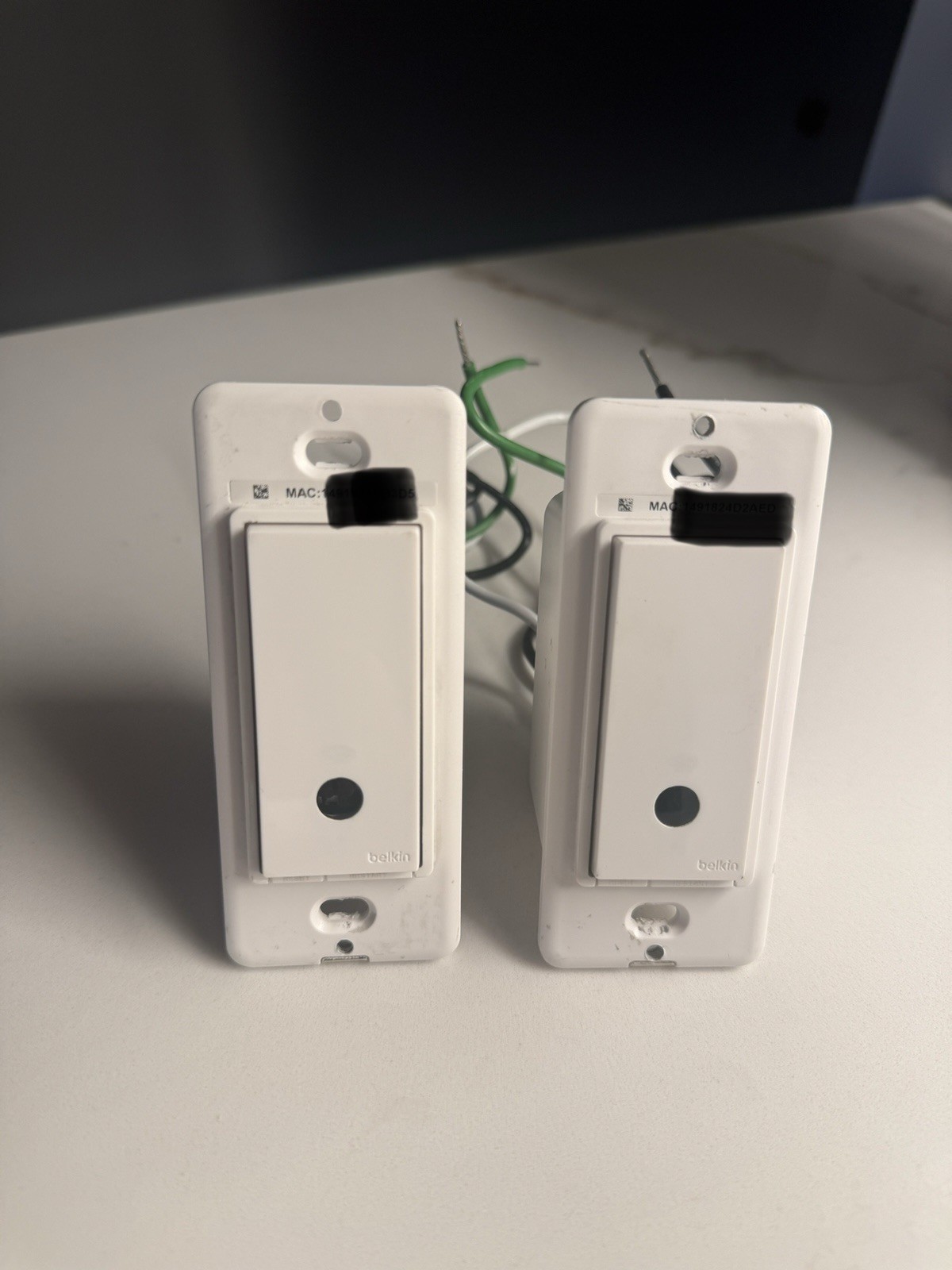 Belkin F7C030 Wemo Smart Light Switch - White *Used* Genuine OEM