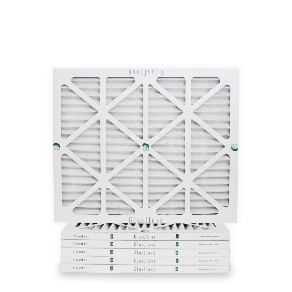 17-1/2 x 21 x 1 Air Filter Glasfloss ZL Series MERV 10 - Box of 6