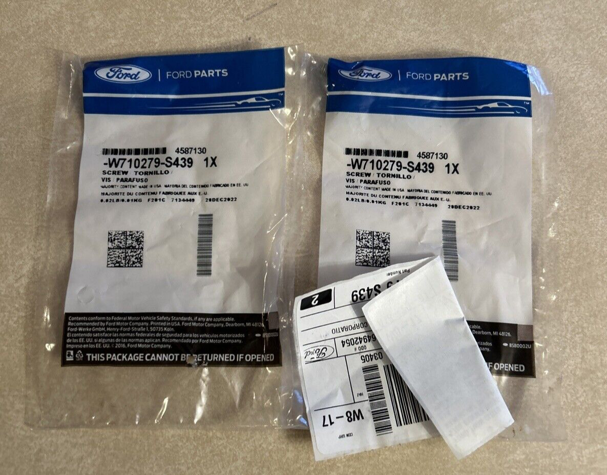 FORD OEM 15-23 Expedition Drive Axles-Actuator Screws (2) W710279S439