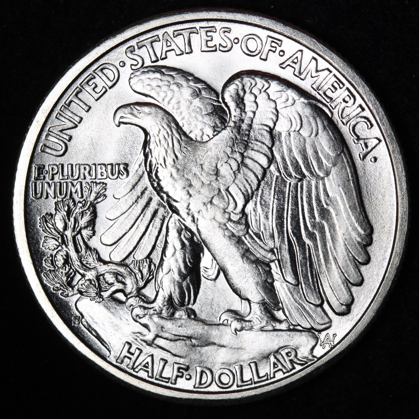 1944-S Walking Liberty Half Dollar GEM BU UNCIRCULATED MS E734 TLM