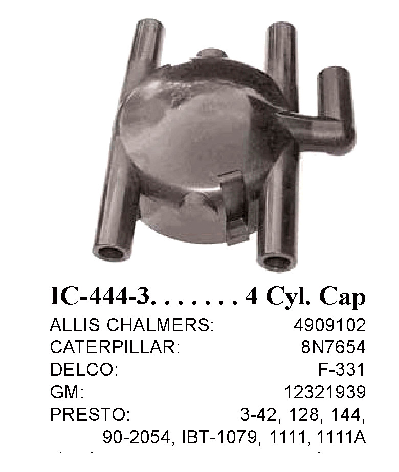 Obsolete PRESTOLITE NEW OEM DISTRIBUTOR CAP IBT-1111A AMD INTERNAL DUST CAP