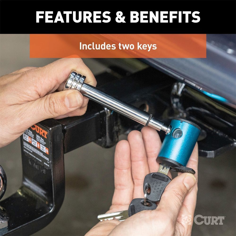 Trailer Hitch Lock Curt Manufacturing 23506