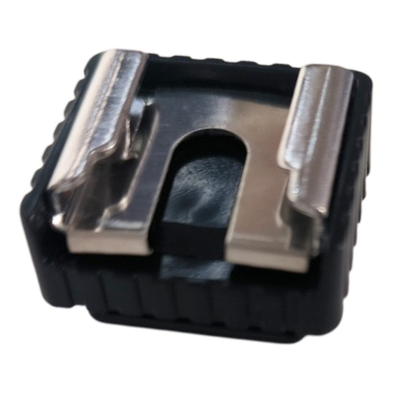 Lamp Base Hot Shoe Flashlight Bracket Socket Hotshoe Adapter 1/4 Thread C6 SC6