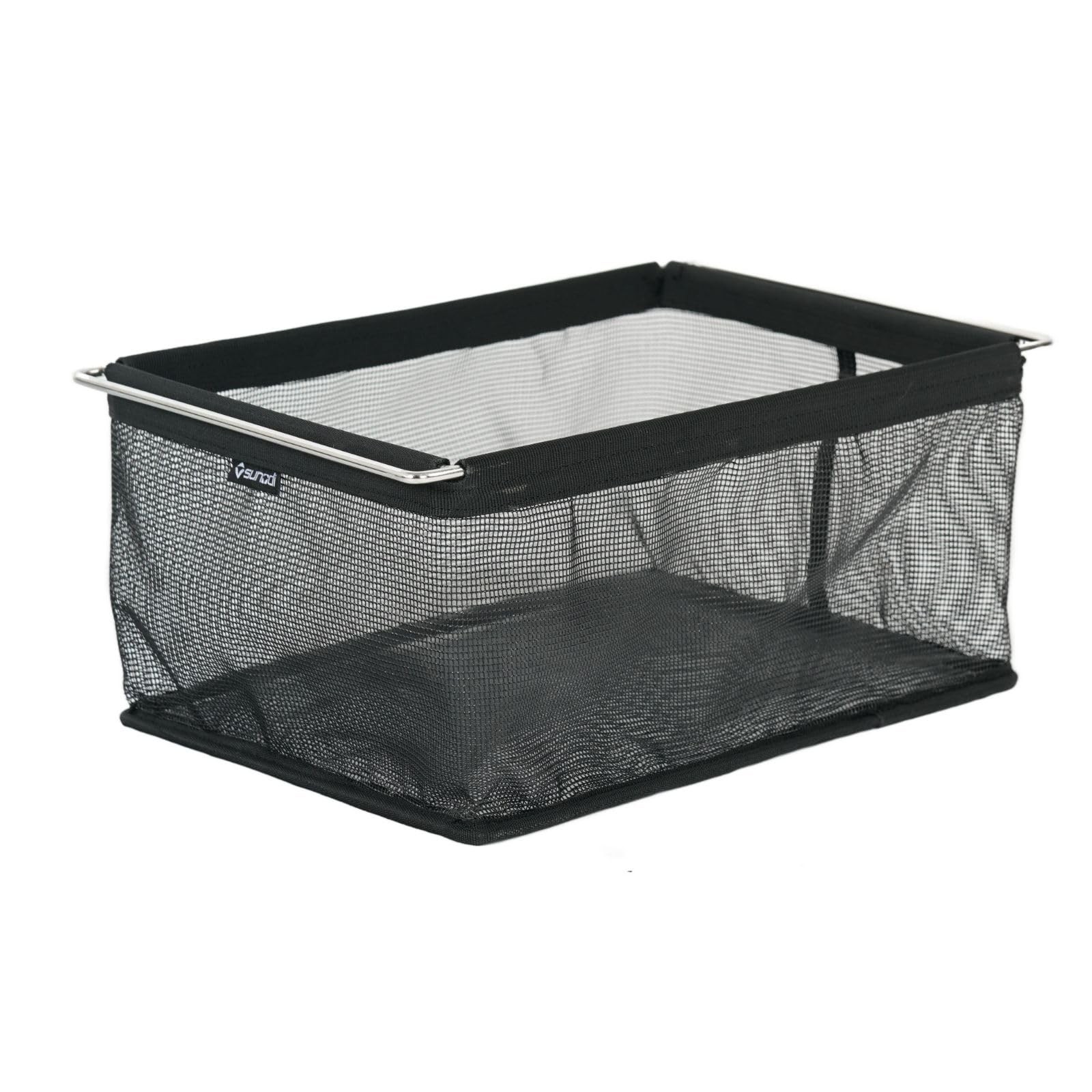 sunodi IGT Compatible Folding Mesh Drain Basket, Folding Camping Table Storag...