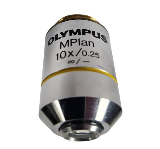 Olympus MPlan 10x / 0.25 Infi/- Infinity Corrected Microscope Objective