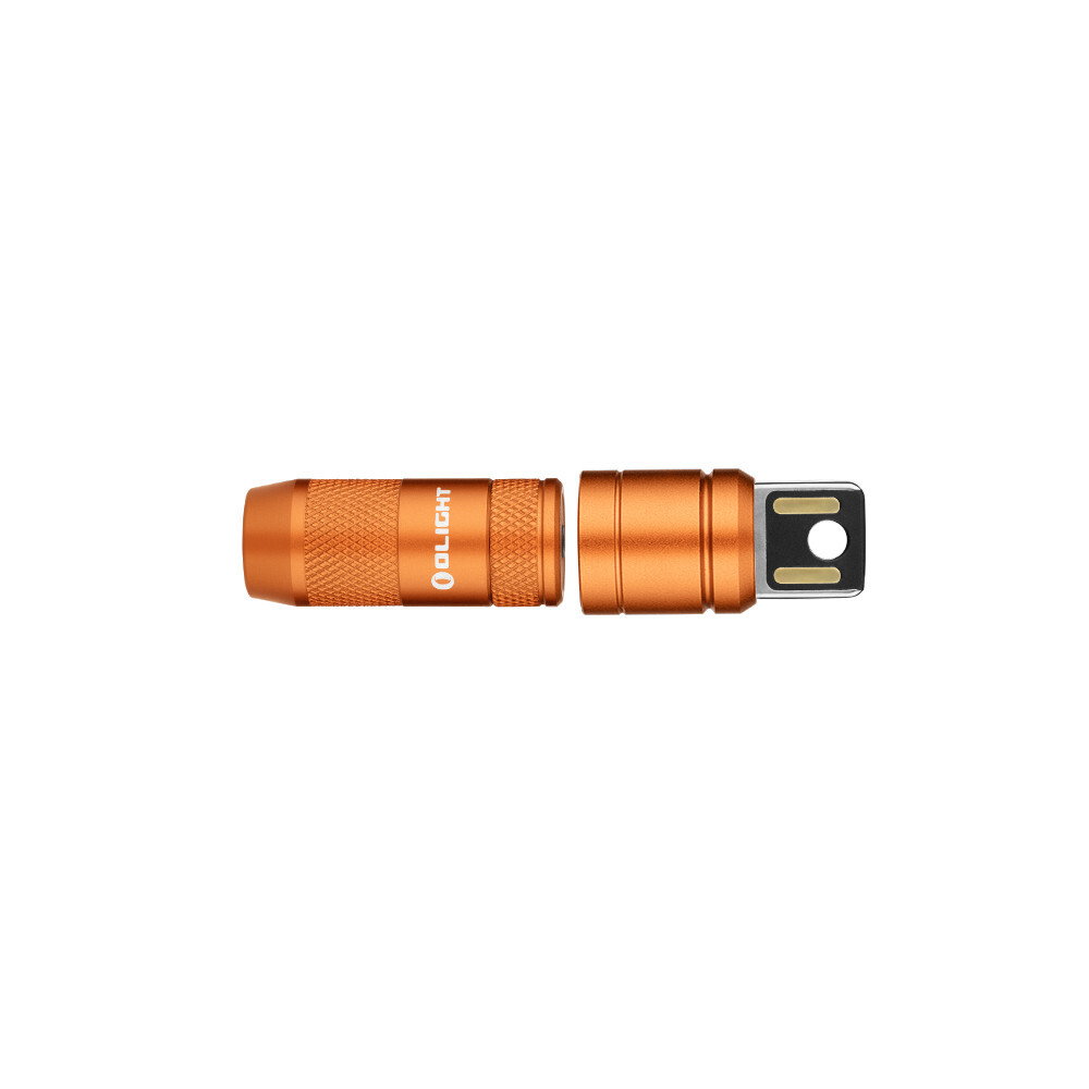 Olight imini 2 Orange Rechargeable Mini Keychain Flashlight, 50 Lumens