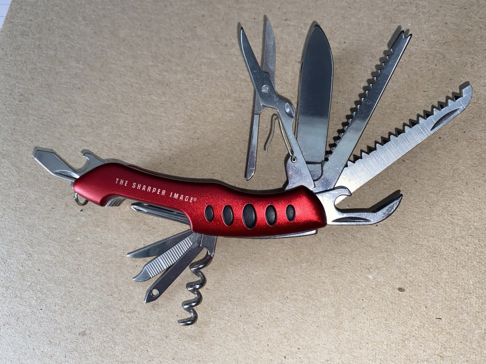 The Sharper Image Multi-Tool 11 in 1 Pocket Knife similar to a Swiss Army knife