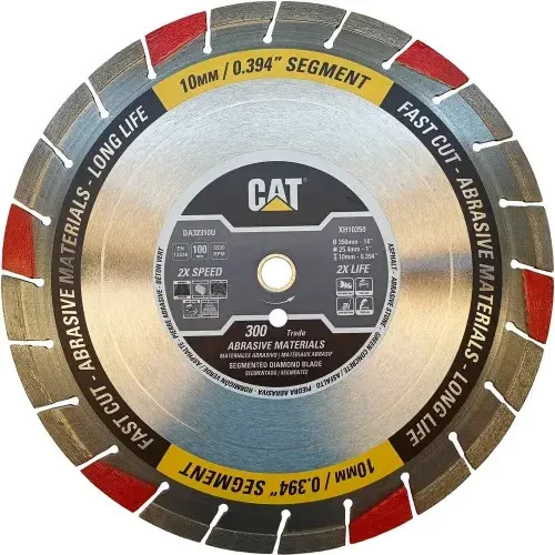 CAT 14" Diamond Blade 300 Trade Abrasive Materials Cutting