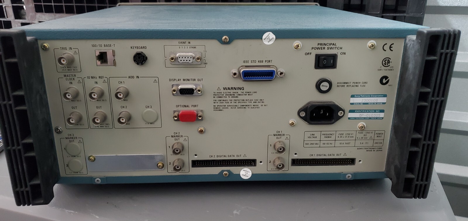 SONY TEKTRONIX AWG420 Arbitrary Waveform Generator