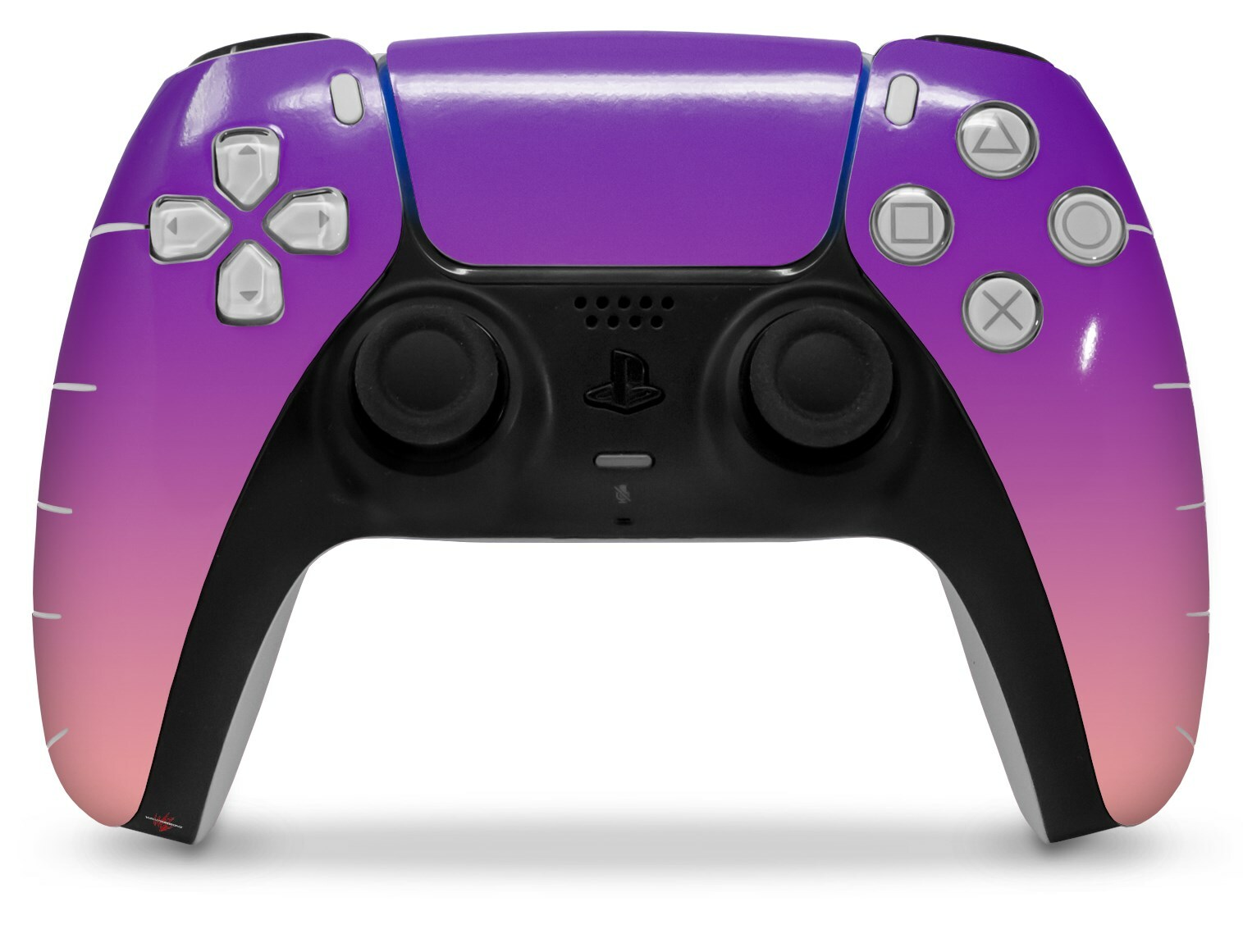 Skin Sony PS5 Controller Smooth Fades Pink Purple