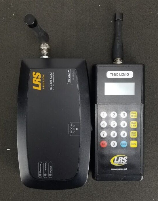 LONG RANGE SYSTEMS LRS TX-7470-C232 WITH LONG RANGE SYSTEMS T9550LCM-G