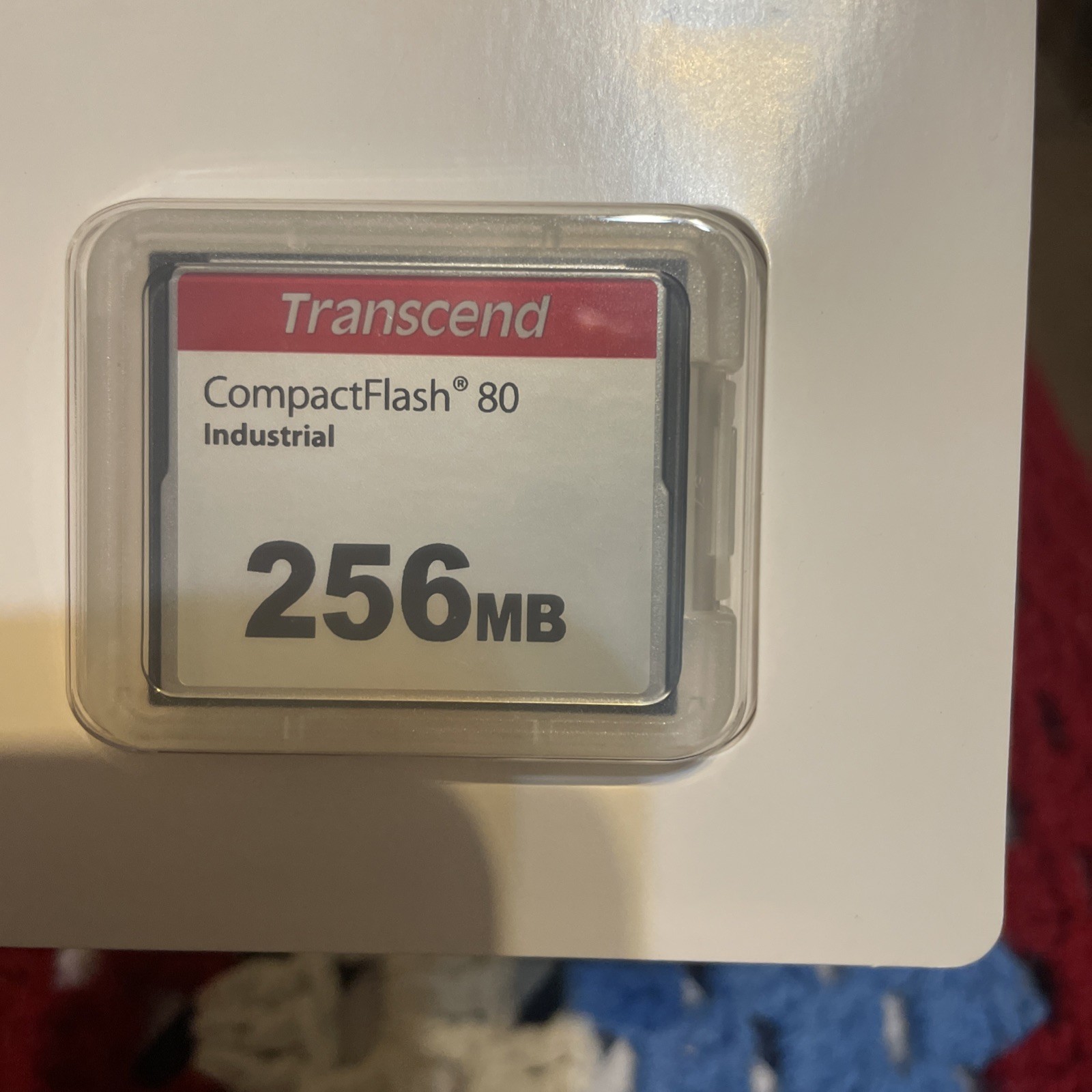 Transcend TS256MCF80 Industrial Compact Flash Memory Card, 256MB