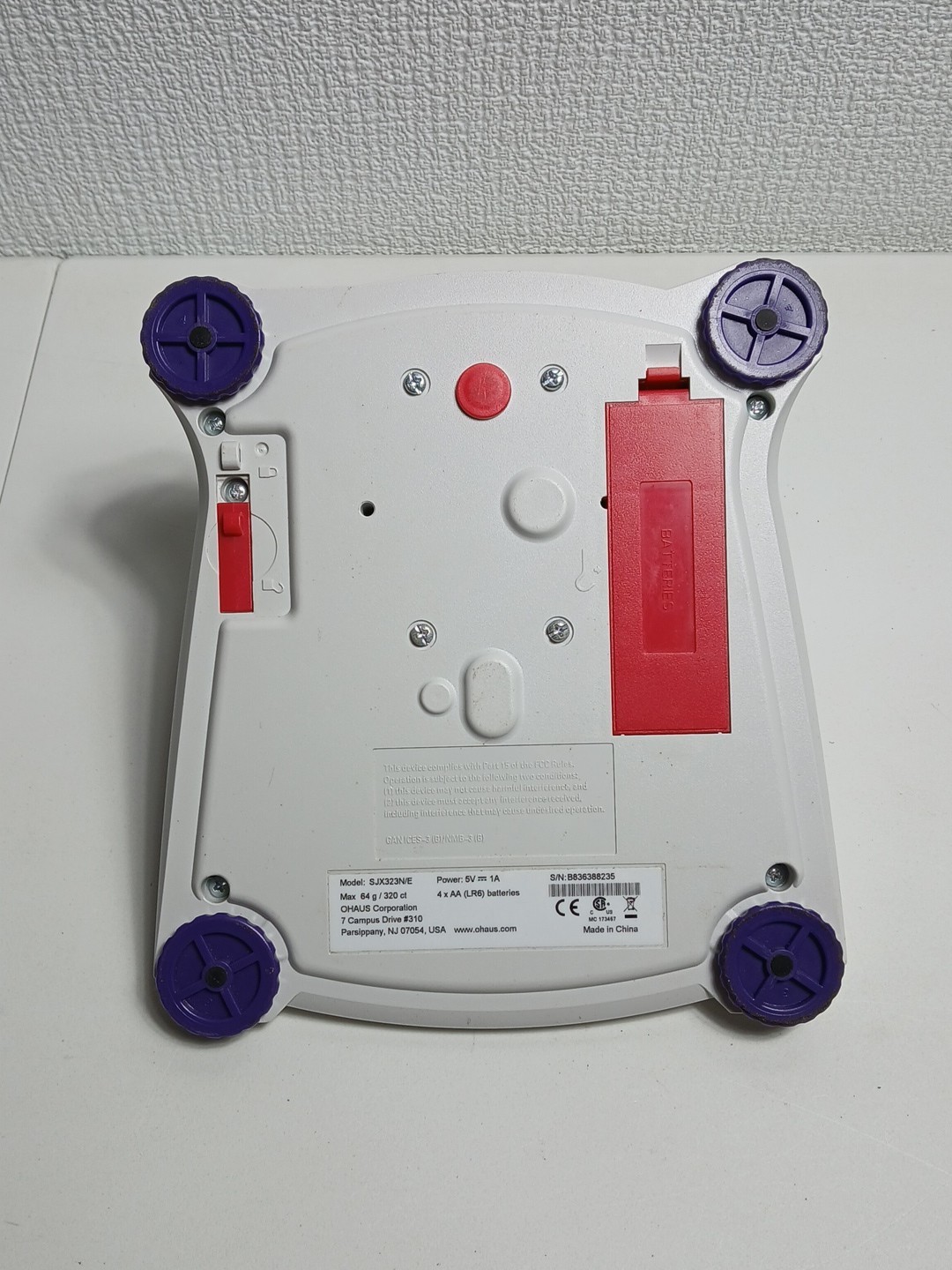 Ohaus SJX323N/E Scout SJX/E Portable Precision Digital Scale