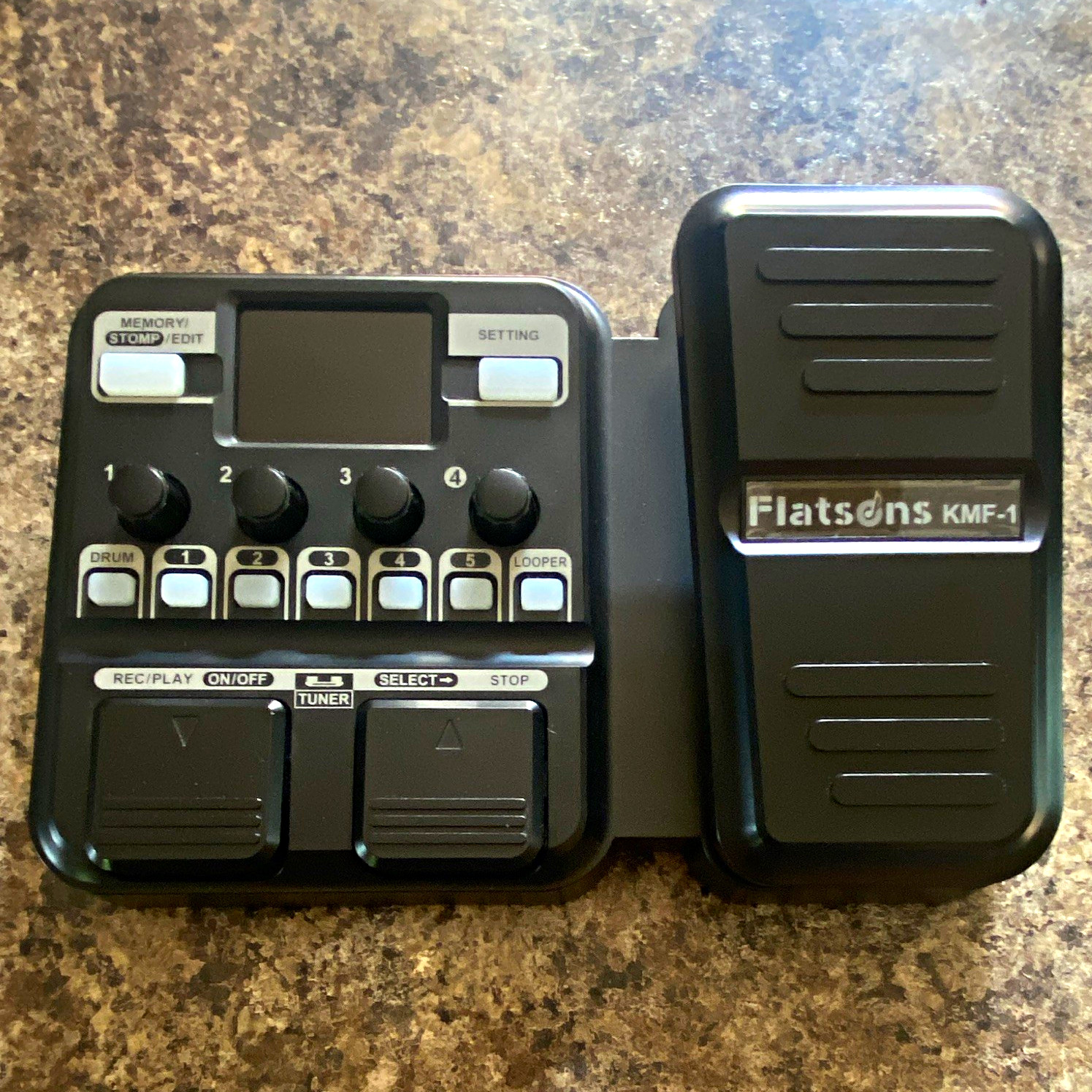 Flatsons KMF-1 Digital Multi-Effects Looper Pedal for Electric Guitar