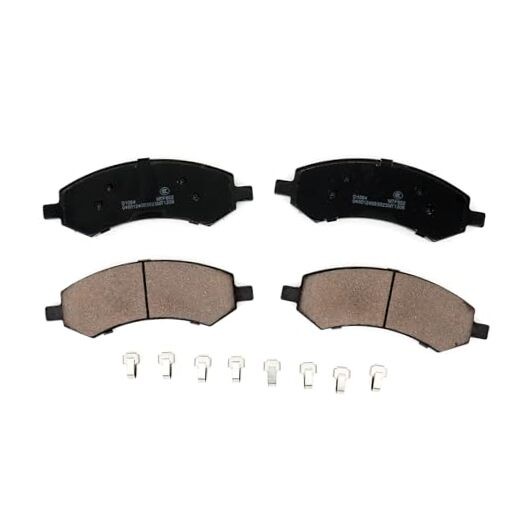 Front Brake Pad Set D1084 Compatible with 2011-2018 Ram 1500, 2006-2010 Dodge
