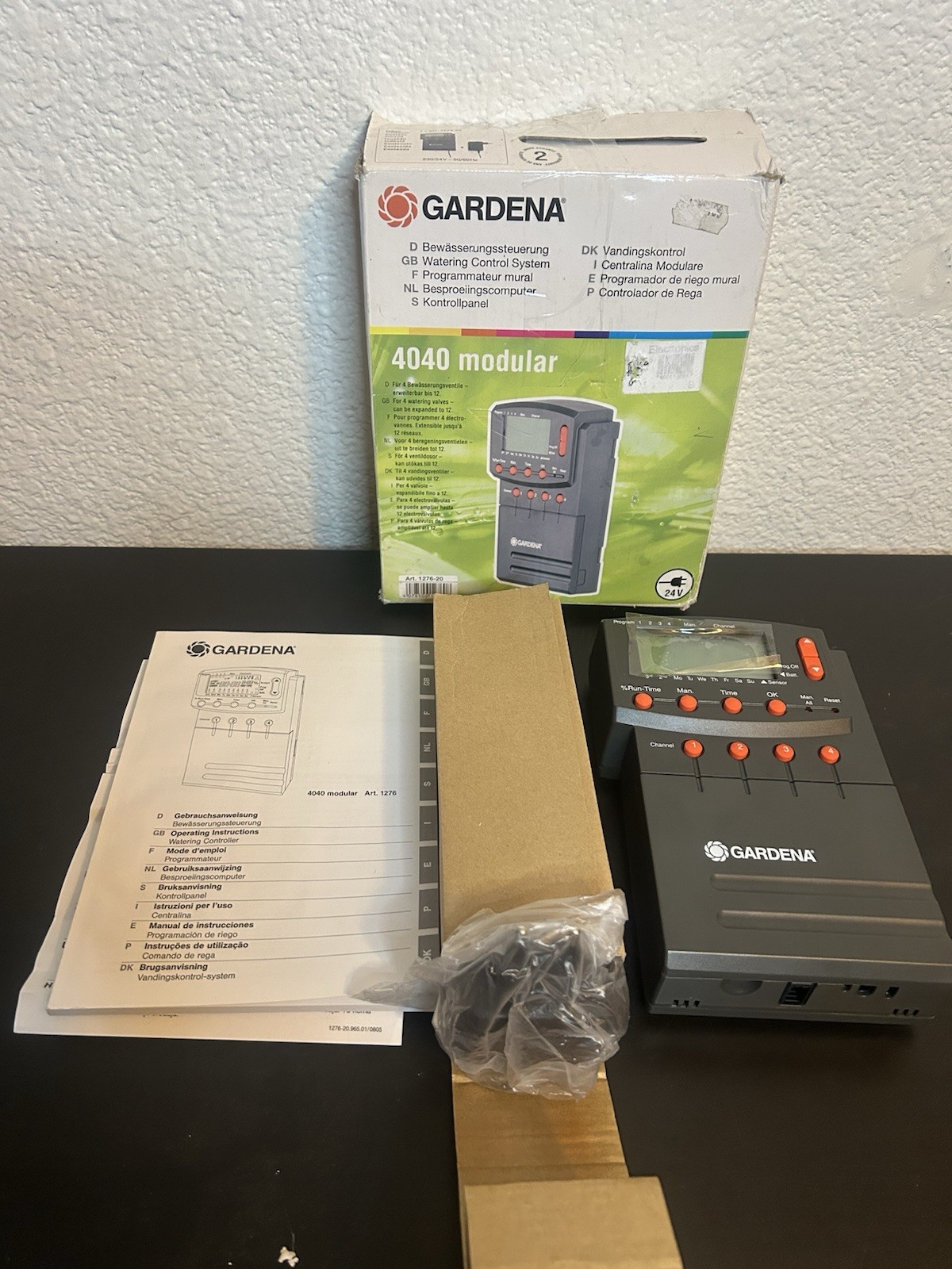 Gardena Watering Control System 4040 Modular Irrigation 1276-20 24V