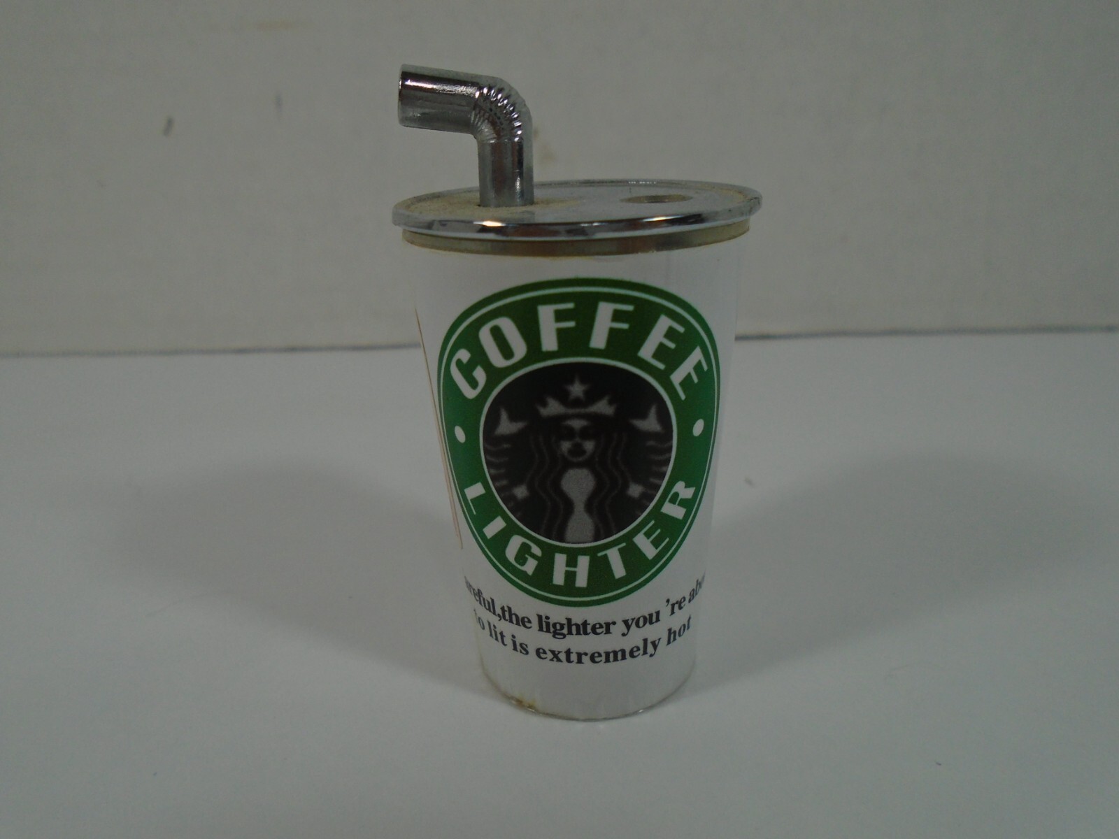METAL COFFEE CUP LIGHTER (LOOK)
