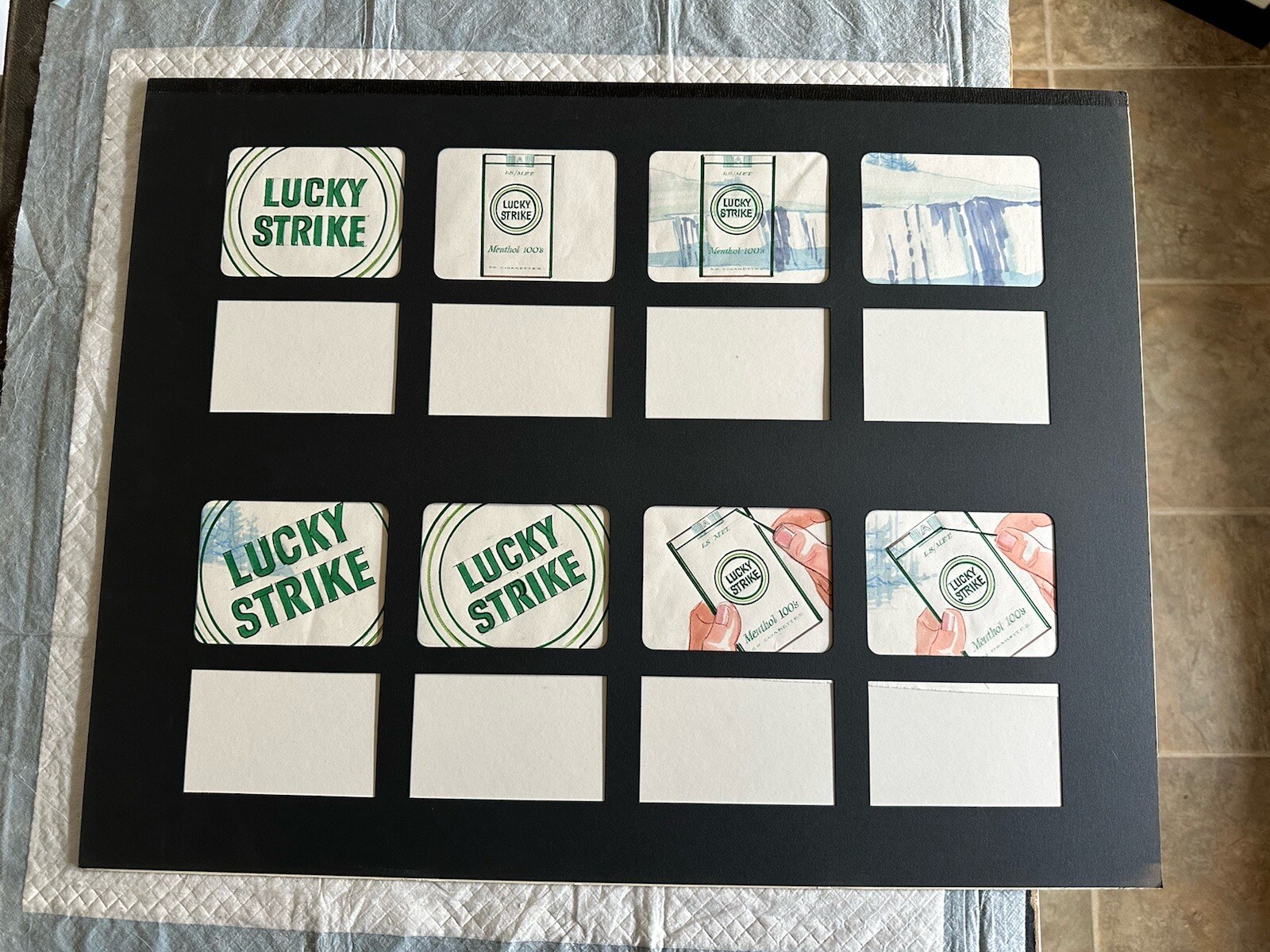 BBDO Storyboard TV Commercial Lucky Strike Menthol 100’s Cigarettes 8 Watercolor