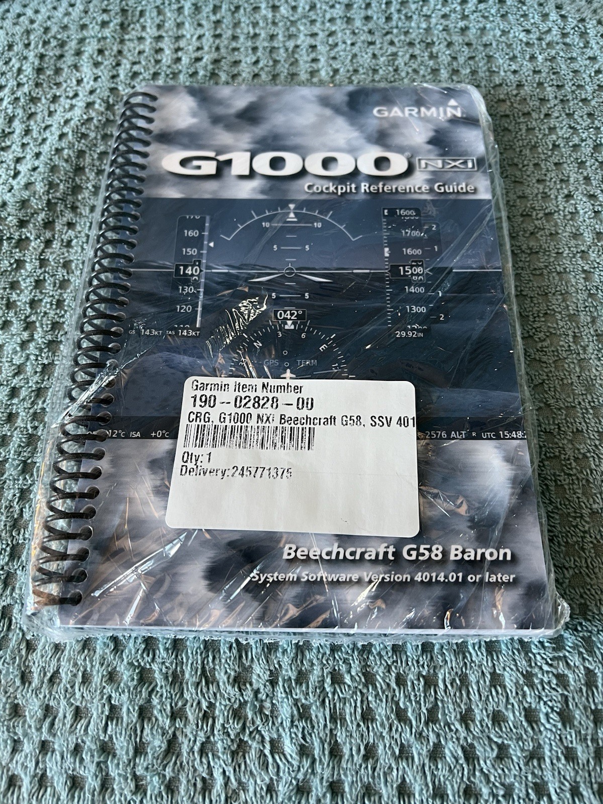 Garmin G1000 NXi Cockpit Reference Guide Beechcraft Baron G58 P/N 190-02828-00
