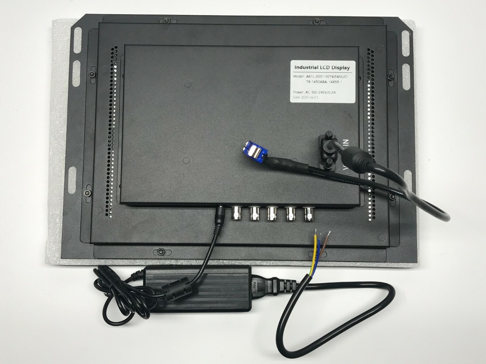 PLUG AND PLAY LCD REPLACEMENT FOR FANUC A61L-0001-0074 CRT ON 6M 6T 11M 11T