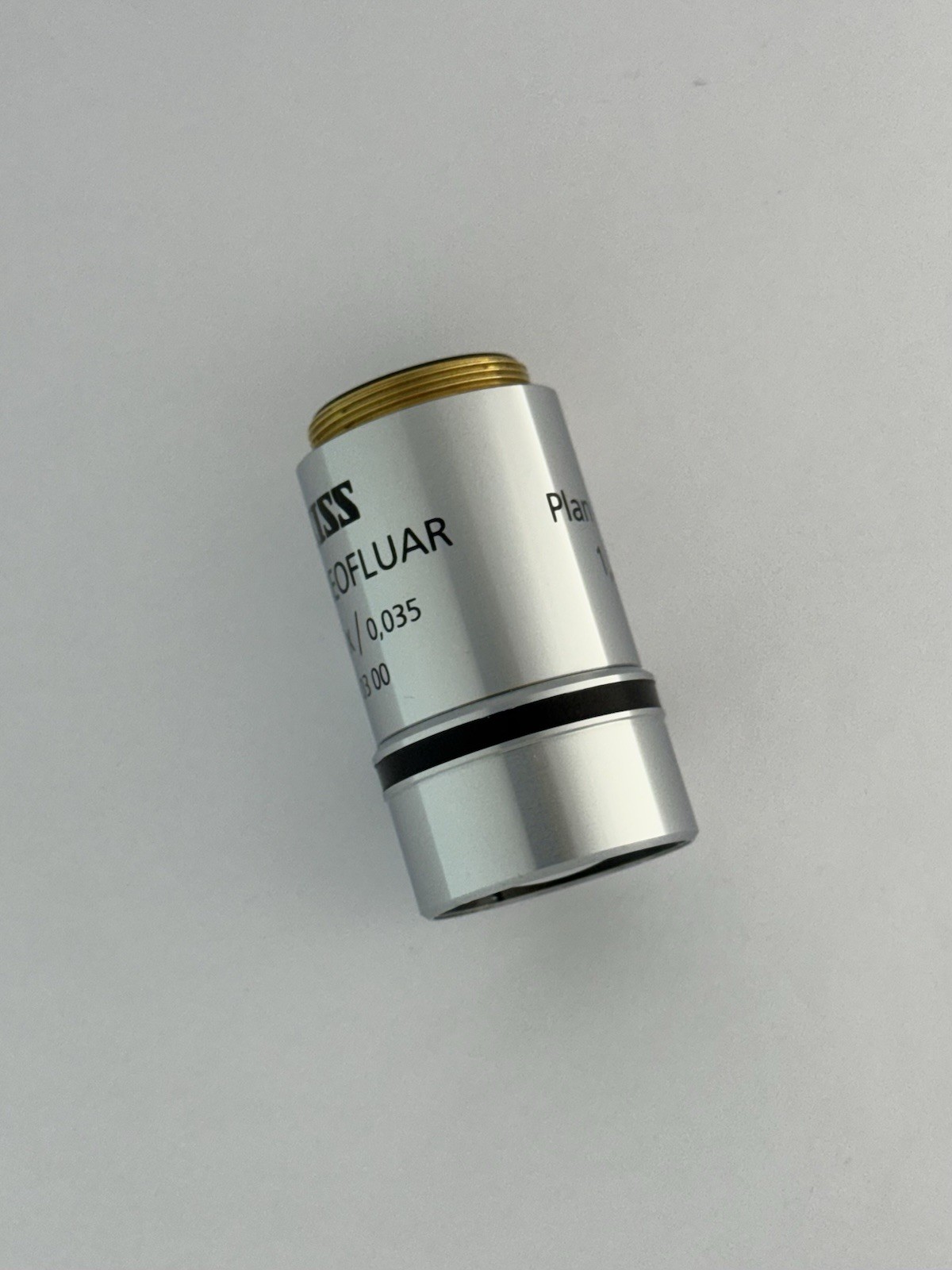 Zeiss Plan-Neofluar 1.25x/0.035 ∞/- RMS Microscope Objective Lens