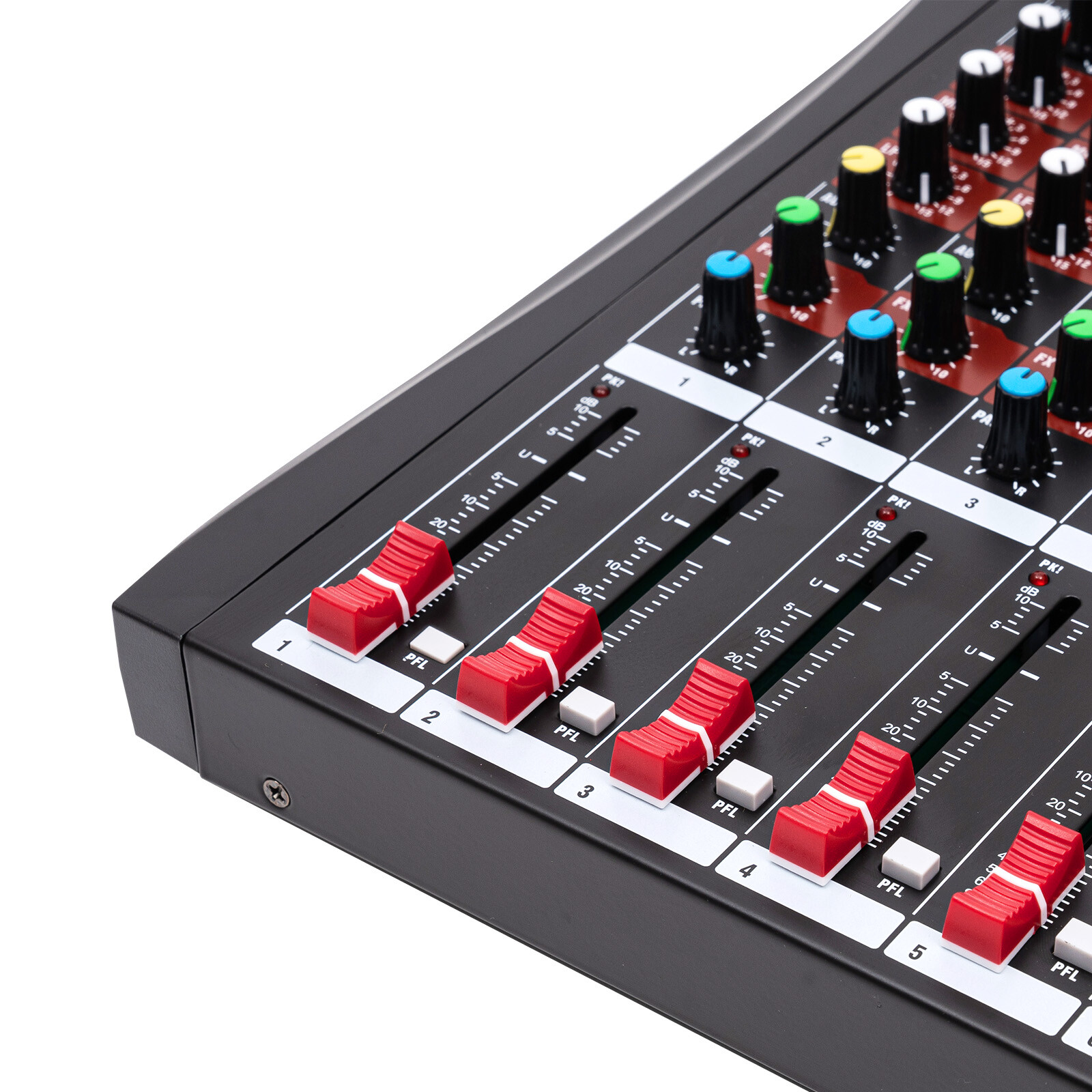 Pro 8 Channel Bluetooth Studio Audio Mixer Live Sound Mixing Console with USB